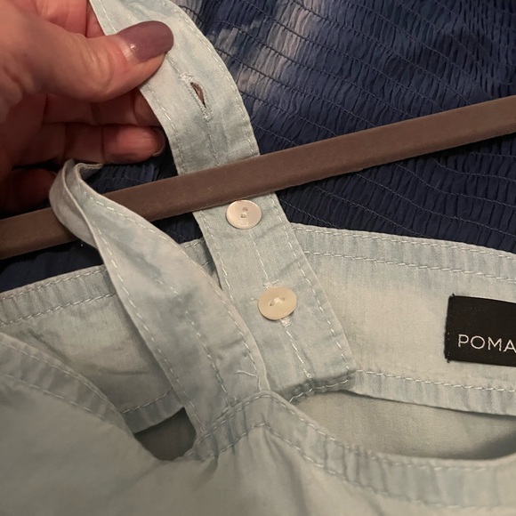 *NEW* POMANDER PLACE Chambray Lola Dress, Size S - Picture 5 of 7